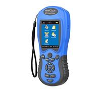 Vroomoto Localizzatore GPS per Area Terrestre Misuratore GPS per Area Terrestre Localizzatore di Navigazione Dispositivo di Misurazione del Terreno LCD Ricaricabile Misuratore (Grigio e blu)