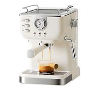 Vroomoto Macchina per caffè Macchina per Cappuccino Cappuccino 20 Bar 1050W 1.5L Semi Automatica 92°C Temperatura Costante [Marca] con Manometro Montalatte Home Cafe (Spina europea)