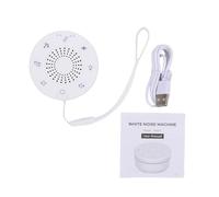 Vroomoto Macchina Portatile per Rumore Bianco 30 Suoni Rilassanti 3 Timer Funzione di Memoria Ricaricabile per Neonati Bambini Adulti Luce Notturna 5 Colori