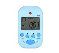 Vroomoto Mini Metronomo Digitale Metronomo Elettronico Tascabile per Chitarra per Chitarra Chitarristi Clip da 30 a 280 BPM Funzione TAP con (Blu)