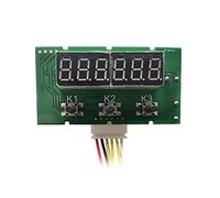 Vroomoto Mini Modulo Contatore Modulo Contatore Digitale Totalizzatore Elettronico DC AC 5 V 24 V 1 999999 Display LCD Interfaccia Segnale NPN PNP Memoria di Spegnimento con relè e Cavi