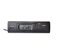 Vroomoto Mini Termometro Termometro Digitale Elettronico Display LCD Interna Esterna C/F Commutabile con Sonda Esterna Impermeabile Cavo da 115 Cm per Misurazione Remota