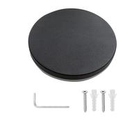 Vroomoto Moderna Lampada da Parete a LED Eclipse Rotonda Sconce Illuminazione a 360 Gradi Luce Calda 12W Alluminio 150mm per Camera da Letto Corridoio Arredamento per Interni (Cerchio di luce calda)