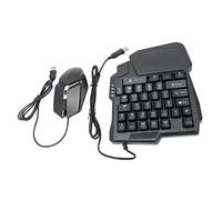 Vroomoto Pacchetto Combinato Gioco Mobile 4 in 1 Tastiera da Gioco Mouse Combo Gamepad Controller Set Tastiera e Mouse Kit e Convertitore K13 con Supporto