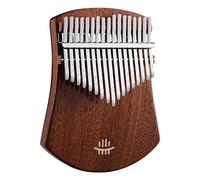Vroomoto Pianoforte per Pollice Strumento Musicale Portatile a 17 Tasti con Adesivo per Note Bambini Adulti Principianti Martello Accordatura Professionale Corpo in Le