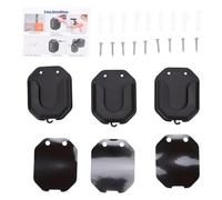Vroomoto Set di Adesivi per Trapano da 3 Pezzi per Montaggio a Parete | Abs, Interni Esterni, Vetro per Piastrelle, Supporto per Fotocamera, Blink Outdoor 4 Mini Mini 2 Ring Indoor Cam 2, Adesivo
