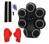 Vroomoto Smart BT Music Boxing Machine Bersaglio da Boxe Elettronico 10 modalità Singole 1 Doppia 5 Livelli di Volume Punching Pad Gioco Genitore-Figlio (Insieme Genitore-Figlio)