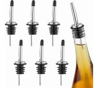 Vroomoto Versatori per Bottiglie di Liquore Versatori Rapidi Dispenser per Bottiglie 24 Pezzi in Acciaio Inossidabile Flusso Liscio Senza Gocce Lavabili in Lavastoviglie con Tappi