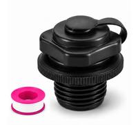 Vroxdrez 1 coperchio valvola di ricambio per vasca da bagno gonfiabile, diametro 23,5 mm, compatibile con Bestway, con parte di ricambio Lay-Z-Spa, tappo Spa Lay Z Spa con nastro di tenuta 3M in