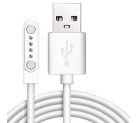 Vroxdrez Cavo Universale di Ricarica per Smartwatch per Bambini - Caricatore USB Magnetico a 4 Poli per Smartwatch - Accessorio con Passo da 2,54 mm - Sicuro e Compatibile con Orologi per Bambini