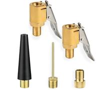 Vroxdrez Kit Adattatori Valvola Universali per Bosch EasyPump per Gonfiare Auto Bici Palloni Letti Gonfiabili Compatibile con Pompe Aria Manuali e Elettriche