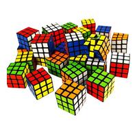 Vroxdrez Set Di 18 Mini Cubi Magici 3x3x3 Cm Colorati Rispettosi Dell’Ambiente Ideali per Compleanni Regali Educativi Natale Premi Classe Giochi Intelligenti Bambini