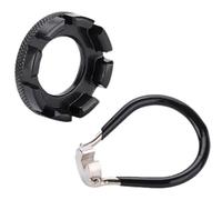 Vroxdrez Tiraraggi Bici Universale 6 in 1,Chiave Tira Raggi Bicicletta per Regolazione Cerchioni,Compatibile con Nipple 10G-15G,Strumento Multifunzionale in Acciaio
