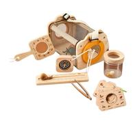VRTEJPL Set di esplorazione delle creature 11 in 1 per bambini, include strumento di osservazione per avventure in giardino e apprendimento scientifico sicuro strumenti per catturare le mosche