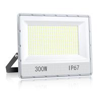 VRTOGTHE Faretto LED Da Esterno 300W - 30000LM 7000K Bianco Freddo Faro LED Esterno, IP67 Impermeabile Luce Di Sicurezza per Fabbriche, Terrazza, Campi Sportivi, Garage