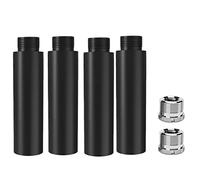 Vrttlkkfe 4 pz Mic Stand Prolunga Tubo, 5/8 pollici Femmina a 5/8 pollici Microfono di Estensione per Desk Stand & Braccio Stand