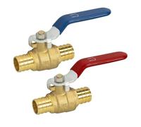 VRTYVEYBB 2 pz Pex Full Port Shut Off valvola a sfera, quarto di giro della valvola di arresto dell'acqua in ottone