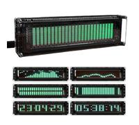 VRTYVEYBB AK2515 Pro Audio Spectrum Analyzer, VFD Display Music Sound Visualizer 3.5mm AUX