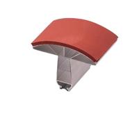 VRTYVEYBB Cap Heat Press Pad 110 V, piastra riscaldante in alluminio da 14 x 7,6 cm per trasferimento di banconote da cappello, parte di ricambio in silicone ad alta temperatura per macchina pressa