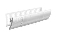 VRTYVEYBB Deflettore d'aria AC regolabile con parabrezza in carbonio