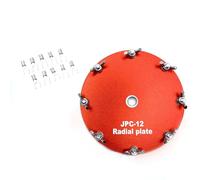 VRTYVEYBB Disco di rete dedicato per Pac-12 JPC-12 HF portatile onda corta antenna piastra griglia di messa a terra in alluminio con morsettiere a forcella