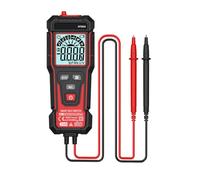 VRTYVEYBB HT82A Multimetro digitale 4000 conteggi True RMS, tester di tensione AC/DC con rilevamento di fase del filo in tensione NCV e strumento di riparazione elettrico compatto per elettricisti