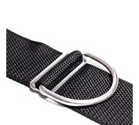 VRTYVEYBB Imbracature per immersioni subacquee, cinghia inguinale regolabile 1/1,5/2" con anello a D, realizzata in nylon e acciaio inossidabile, per una vestibilità sicura e un equilibrio ottimale in