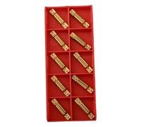 VRTYVEYBB MGMN400M NC3030 - Confezione da 10 inserti in carburo compatibili con sistemi di utensili MGEHR costruiti per una maggiore durata ed efficienza