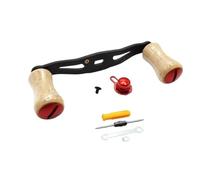 VRTYVEYBB PER DAIWA PER ABU FAI DA TE Cork Grip Pillole Mulinello Pesca Agitare Maniglia 95MM rosso