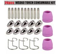VRTYVEYBB Taglierina al plasma Ugelli Torcia di Taglio Materiali di Consumo WSD-60 SG-55 Plasma Cutter Set Plasma Cutter Taglio Torcia Ugelli Consumabili