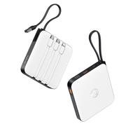 VRURC Batteria esterna 20000mAh con 4 cavi integrati Mini Power Bank USB C 22.5W
