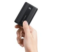 VRURC Power Bank 20000mAh, 22.5W Ricarica Rapida Caricatore Portatile con 3 uscite e 4 ingressi, PD3.0 QC4.0 USB C Compatto Powerbank Mini, Display a LED Batteria Esterna per iPhone Samsung Huawei ecc