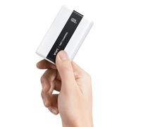 VRURC Power Bank 20000mAh, 22.5W Ricarica Rapida Mini Caricatore Portatile, PD3.0 QC4.0 USB C Compatto Powerbank, Carica Veloce Batteria Esterna con 3 uscite e 4 ingressi per iPhone - White