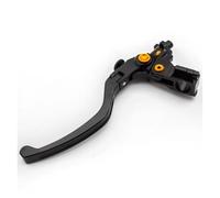 VRVMUMPDC Leve Per Freno Leva Frizione Universale Pieghevole Per Moto Da 7/8" E 22 Mm, Maniglia Sinistra(Black)