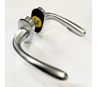 VRX DOPPIA MANIGLIA GARDA Q8 CROMO SATINATO LINEA CALI'