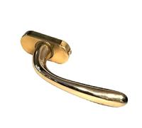 VRX MANIGLIA MARTELLINA ORO LUCIDO GARDA Z DK ASSEMBLATO PL. OVALE 7X50 LINEA CALI'