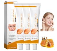 VRYNDH 3Pezzi Crema al Veleno d'Api,rassoda la pelle e riduce le rughe e le linee di espressione, crema antirughe idratante, adatta a tutti i tipi di pelle.