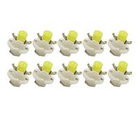 VS 10 Pezzi Lampade LED T5 B8.4D Per Cruscotto Quadro Strumenti COB BIANCO Lampadine Luci 12V