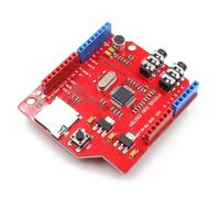 VS1053 VS1053B - Scheda di sviluppo per lettore MP3 audio stereo con slot per schede TF, interfaccia SPI, uscita cuffie e microfono, compatibile con UNO/MEGA