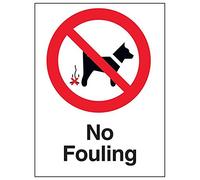 VSafety 54007AN-S'No Fouling', cartello verticale, 150 x 200 mm, confezione da 3
