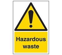 Vsafety 6 a040au-r "pericolo acido nitrico" Sign, ritratto, 200 mm x 300 mm (confezione da 3)