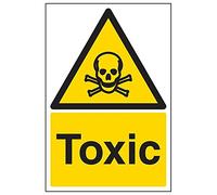 VSafety 6A015AU-S'Toxic' Sign, Ritratto, 200 mm x 300 mm (confezione da 3)
