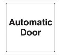 Vsafety 71062 at-s "porta automatica" Sign, quadrato, 200 mm x 200 mm (confezione da 3)