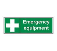 Vsafety attrezzature di emergenza "" Sign, paesaggio, (confezione da 3), 450 mm x 150 mm, 3