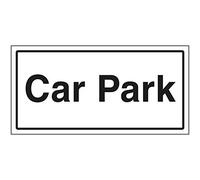 VSafety, cartello per parcheggio, 300 x 150 mm, in plastica rigida da 1 mm