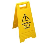 Vsafety caution out of Order - giallo Floor Sign