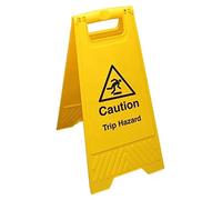 Vsafety caution trip Hazard - giallo Floor Sign