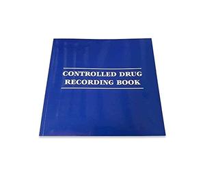 Vsafety CDRBK02 - Registro per medicinali controllati, con copertina rigida