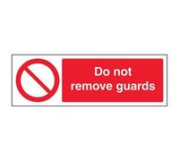 VSafety - Targa in plastica rigida, 300 mm x 100 mm, 1 mm