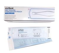 VSDent Sacchetti per autosterilizzazione, 70 x 260 mm, confezione da 200